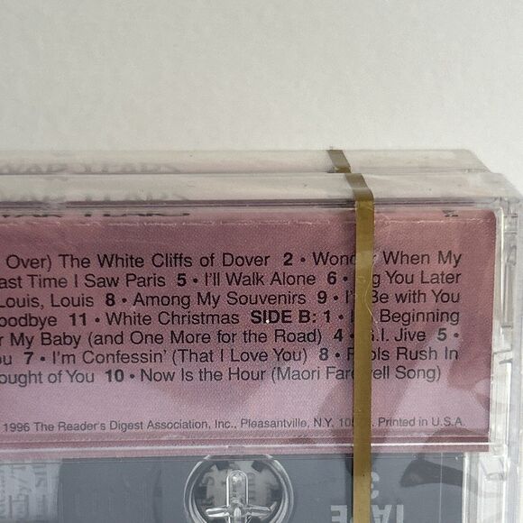 Set of 3 Great Romantic Memories of the War Years Cassette Tapes Readers Digest - Picture 7 of 10